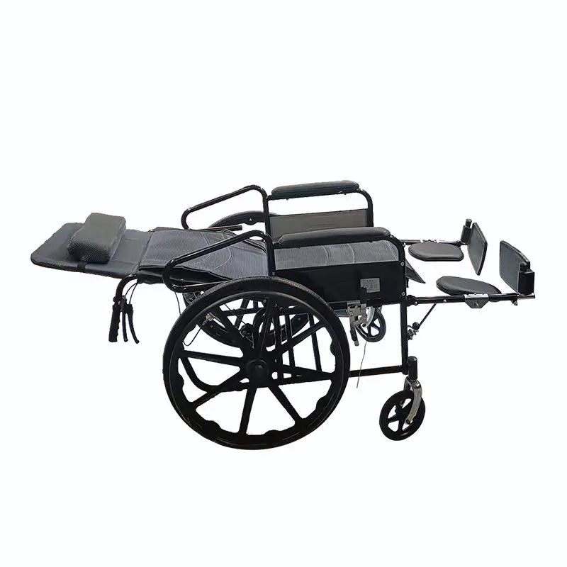 Detachable Folding Lightweight Manual Wheelchairs For Elderly And Disabled