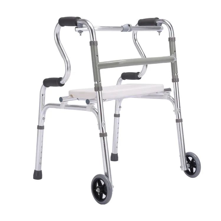 Aluminum Outdoor Rehabilitation Wheeled Walker
