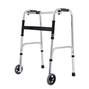 Aluminum Disabled Outdoor Rehabilitation Wheeled Walker