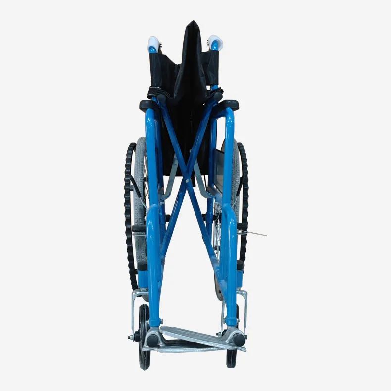 Elderly Disabled Steel Manual Light Weight Folding Wheelchair
