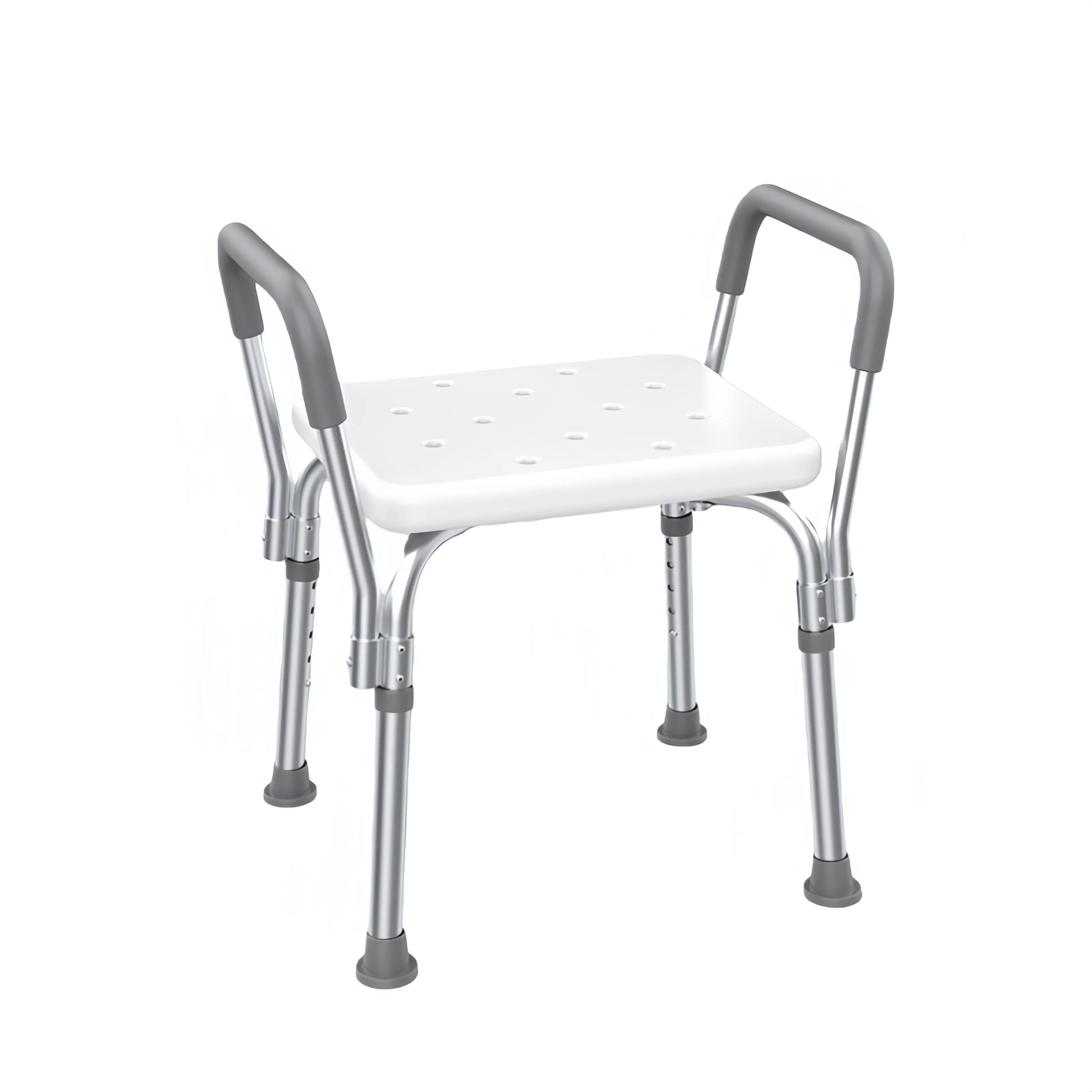 Elderly Shower Stool With Handrail
