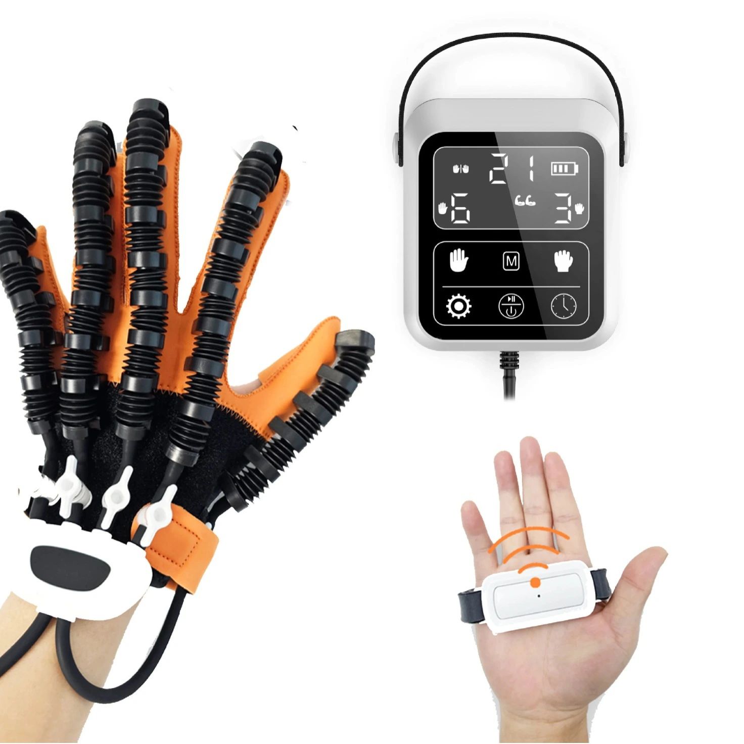 Finger Rehabilitation Training Device For Hand Flexion And Extension Exercises