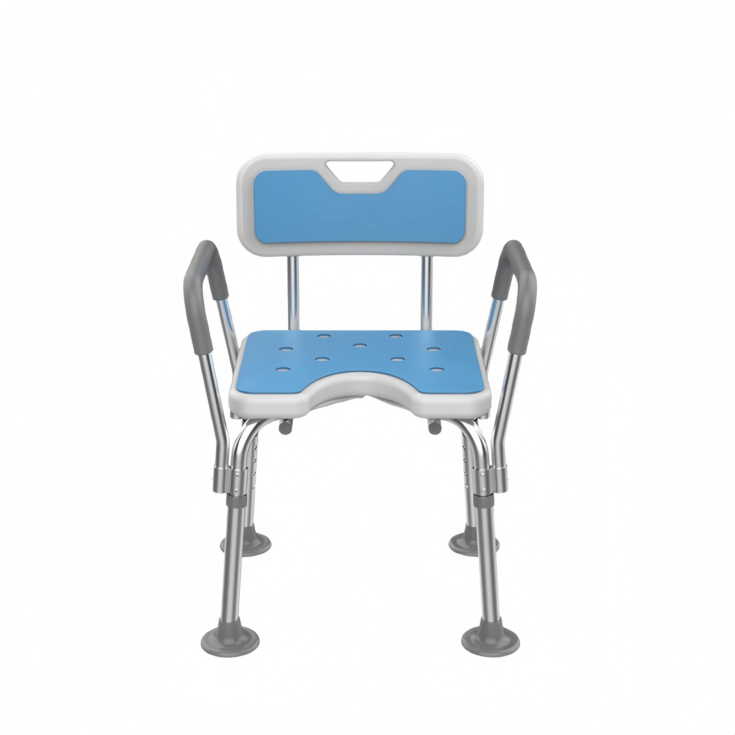 Bathroom Safety Shower Chair With Backrest
