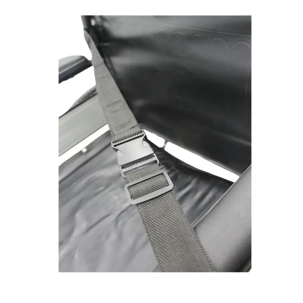 Economy Folding Chromed Steel Self Propelled Manual Steel Wheelchair With Solid Wheels