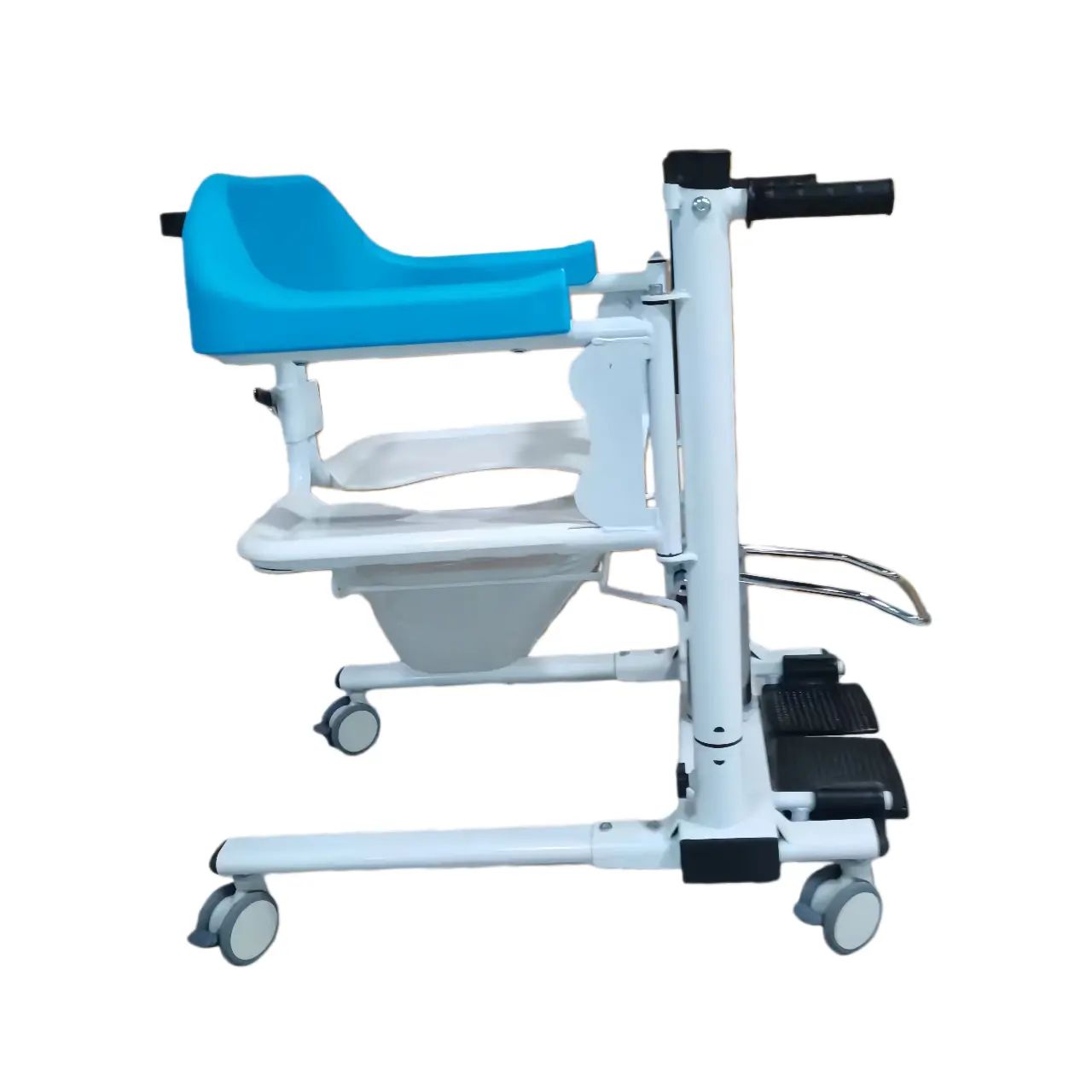 Hydraulic Patient Lift Transfer Commode Chair For Elderly And Disabled