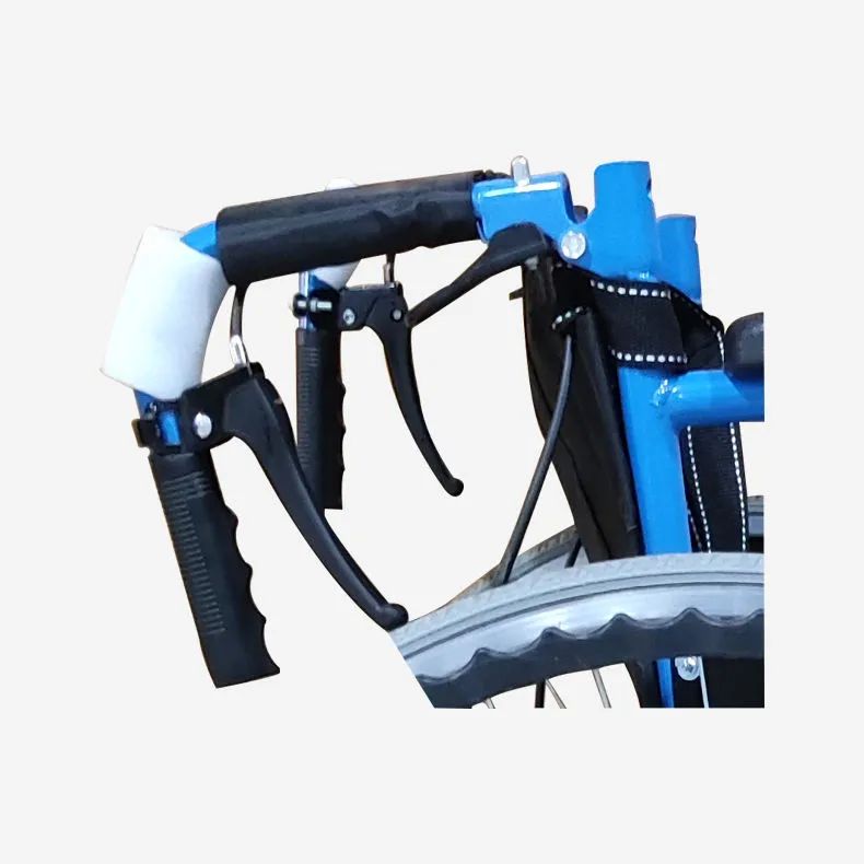 Elderly Disabled Steel Manual Light Weight Folding Wheelchair