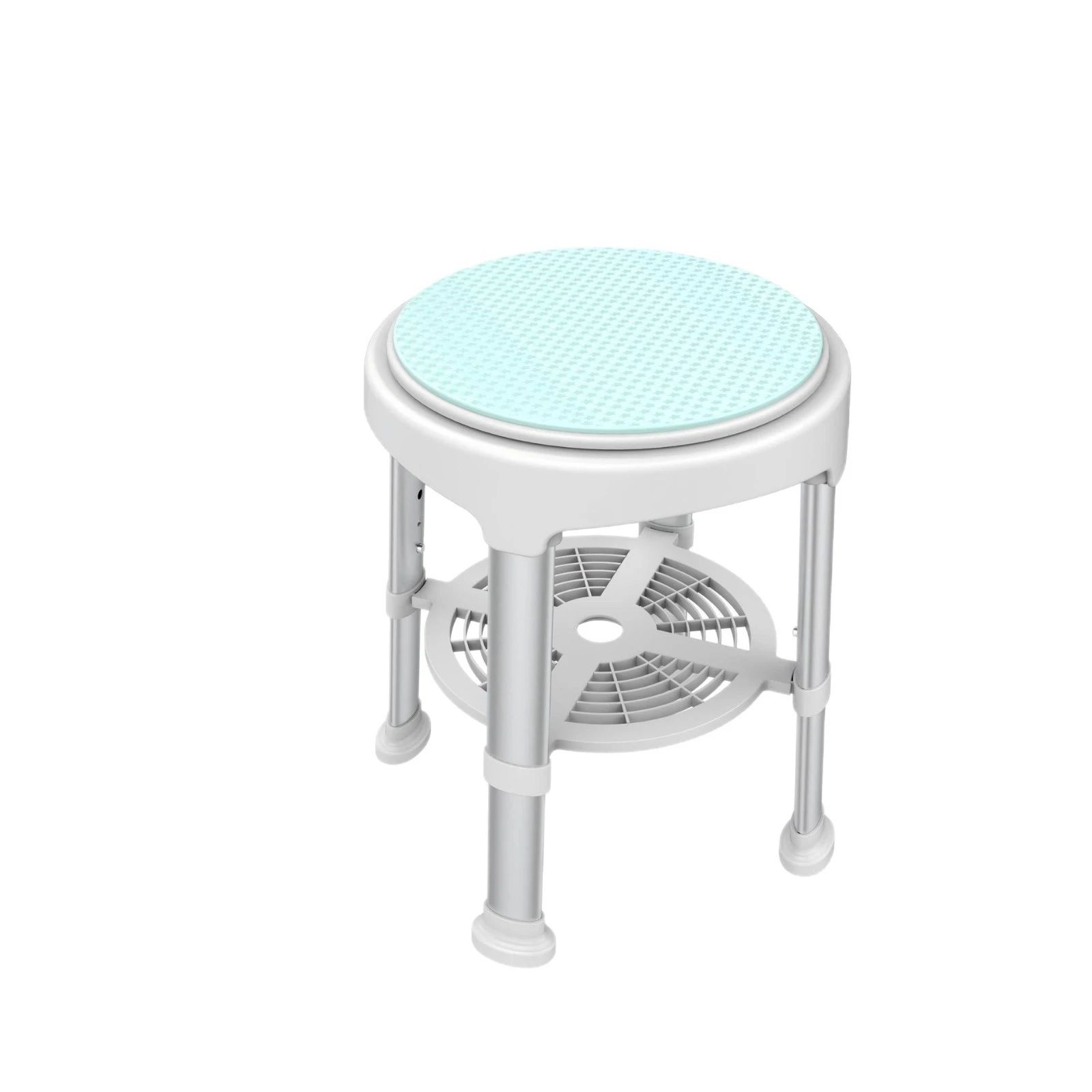 Rotational Shower Stool With Rotating Seat