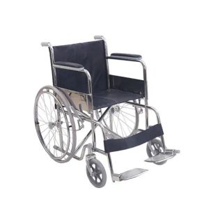 Foldable Lightweight Manual Wheelchair For Handicap Patients And Disabled